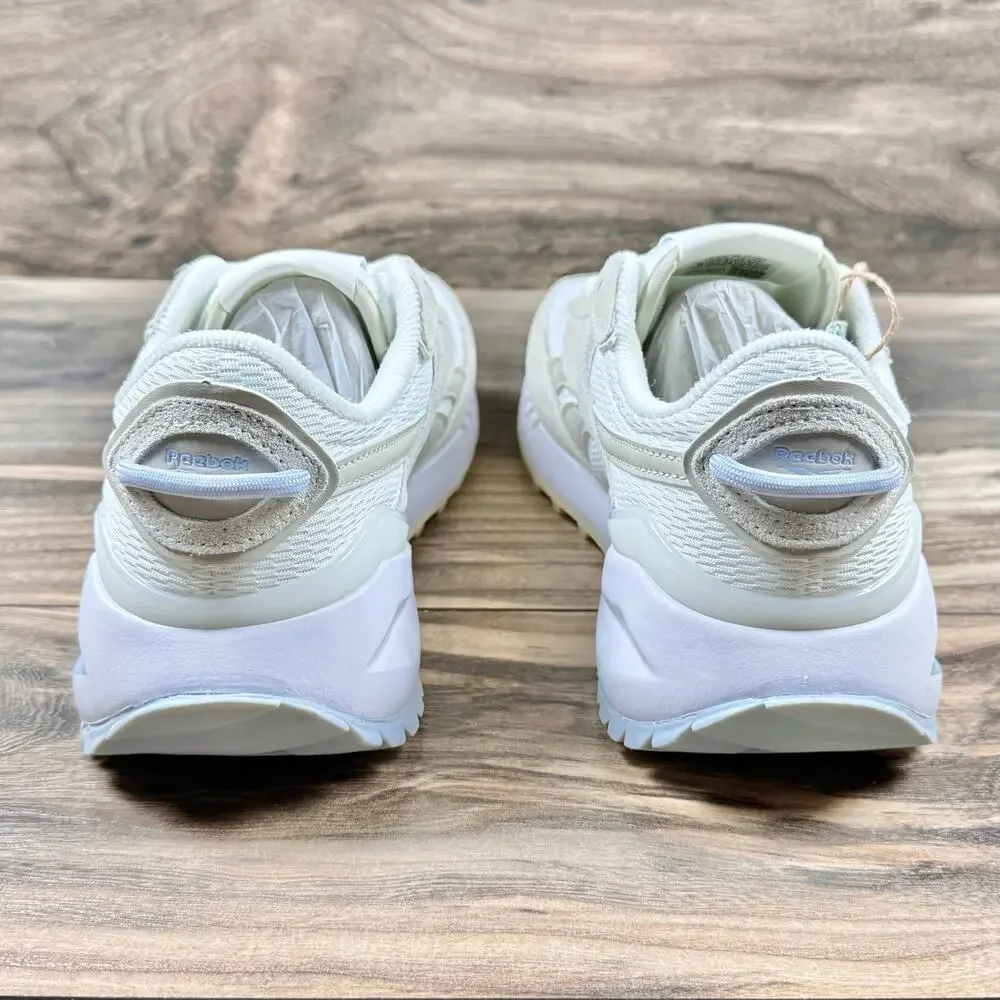 NIB Reebok Forte Racer 8M Life Style Athletic Sneakers Natural/Light Blue - Picture 8 of 10